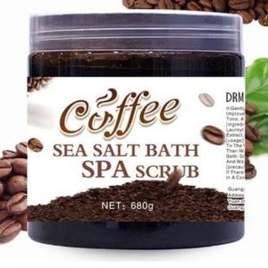 DR MEINAIER Coffee Sea Salt Bath Body Face&Feet Whitening Spa Scrub