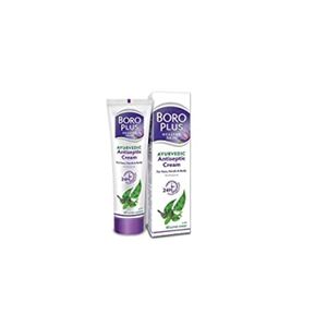 Boro Plus Ayurvedic Antiseptic Cream with 10 Super Herbs, 24Hrs Moisturisation Ayurvedic Cream, 40ML