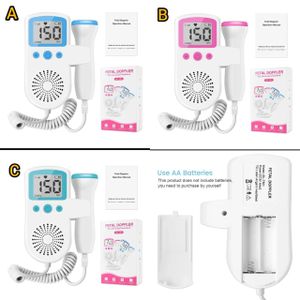Portable Fetal Doppler – Baby Heartbeat Monitor with Digital Display & Sensitive Probe