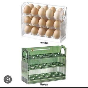 Acrylic 3 layer Aclyric 30 egg storage fridge box