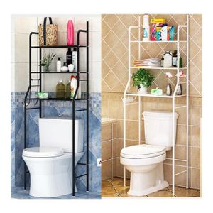 Shelf Above The Toilet Tank Bathroom Organizer Punch-free Storage Rack Bathroom  Shelf Shampoo Tray Stand Bathroom Accessories