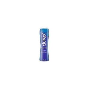 Durex Feel Water Based Lube, 50ml, Gentle, pH Friendly, Non Sticky, Non Staining, Unflavoured, Condom & Toy Compatible, Smooth Texture, Clinically Tested