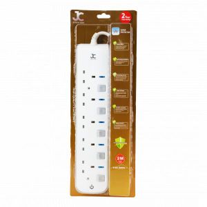 5 Way UK Extension Socket