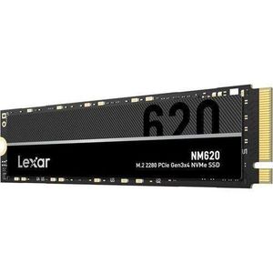 Lexar NM620 SSD 512GB PCIe Gen3 NVMe M.2 2280 Internal Solid State Drive, Up to 3300MB/s Read - LNM620X512G-RNNNG