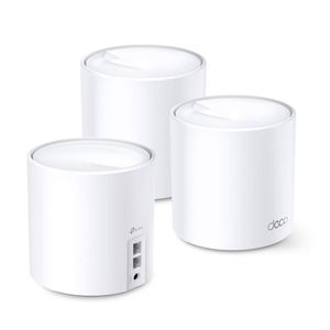 TP Link Deco X20 AX1800 Wi-Fi 6 Mesh System – 3-Pack, Whole-Home Wireless Router, Dual-Band Gigabit Mesh Wi-Fi, Seamless Roaming, HomeShield Security
