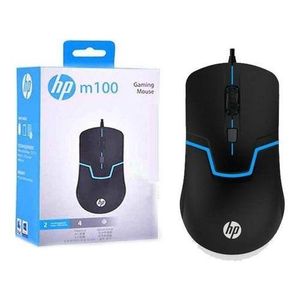 HP M100 Wired Gaming Mouse - Optical, 1200 DPI, Black