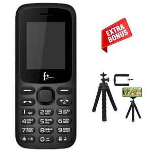 f+ 240l, Dual Sim, FM Radio, 1000mAh, Mp3 Player - Black
