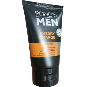 Pond's Men Energy Charge Facial Foam Brightening + Anti dullness