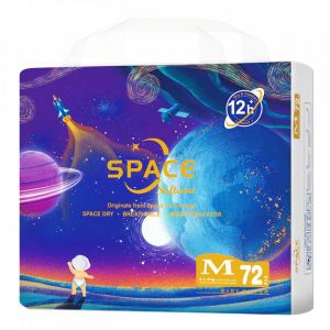 Softcare Space Diapers M Size 72s  Jumbo Pack  6-10kg  Super Absorbent  Local Kenyan Brand