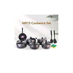 TC 14pcs Heavy Duty Non Stick Cookware Set / Sufurias With A Pan
