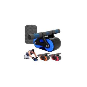 Fitness Ab Roller Coaster Wheel Automatic Rebound Belly Wheel Gym Fitness Double-Wheeled Core Roller