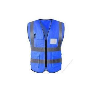 Executive Unisex Reflector Vest-blue