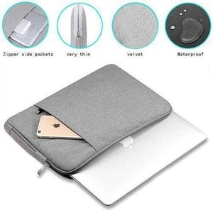 13 Inch Laptop Sleeve Case Water Resistant Shockproof Protective Computer Bag For 13" Notebook/MacBook/13" Microsoft Surface Book/Lenovo ThinkPad/Hp/Dell/Asus With Handle, Zipper Pocket On The Front To Store Your Wireless Mouse And Other Small Accessories