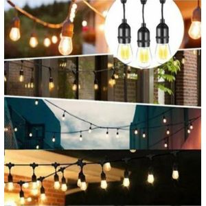 10meter 10bulbs Outdoor string lights, commonly used for patio or garden decoration- bulbs not included