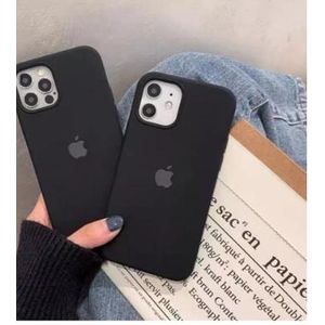 Apple iPhone 12 Original Silicone Case/Cover, Liquid Silicone Phone Case Soft Anti-Scratch