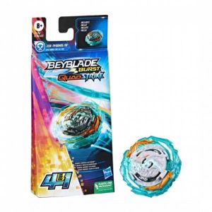 Beyblade Hasbro Burst QuadStrike Zeal Nyddhog F7776 – Left Spin Top with 4 Configurations
