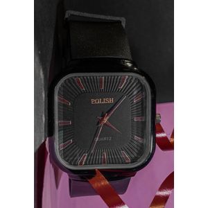 Watch Flexible and durable rubber strap for a secure fit.  Clean, modern analog dial with easy-to-read time markers.  Perfect for casual, sporty, and even semi-formal occasions.  Comfortable enough to wear during workouts or outdoor activities.