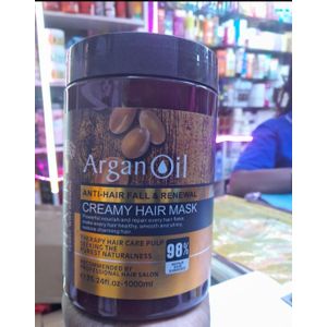 Argan Anti hair fall and renewal creamy mask hair treatment 
