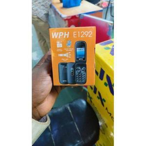 WPH E1292 FLIP Mobile Phone WITH TYPE C CHARGER, 1.77" Dual SIM Cards Cell Phone 1150 MAh Removable Battery Cheap Durable Classic For Basic Communication with FM Radio FEATURE PHONE