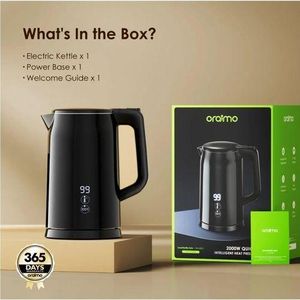 Oraimo SmartKettle Byte 2000W 304 Stainless Steel Electric Kettle OH-K500