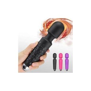 Wand Massager Clitorial Masturbator Rechargeable Handhold Cordless Portable Body AV Magic Powerful Stimulator Vibrator For Women Men Adult Sex Toy for Muscle Relax Valentine Gift for Girlfriend Wife