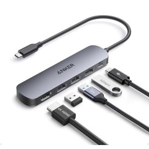 Anker 322 USB-C HUB (5-IN-1) BLACK