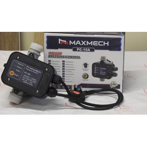 Maxmech PC-10A Automatic Water Pump Pressure Controller - 1100W/1.5HP - Intelligent Pump Switch