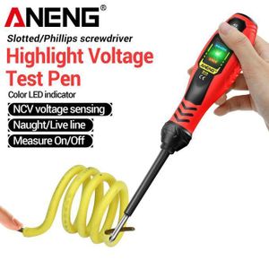 Aneng  2-in-1 Voltage Tester Screwdriver,AC Contact Voltage Measurement & Non-Contact Detector Pen, Phillips Head, LCD Display, Live Wire Finder, Continuity Test for Outlet & Circuit