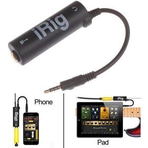 I-rig Converter Replacement Guitar for Phone Guitar Audio Interface Guitar Tuner Guitar Line Converter, Diameter 2cm, height 7cm