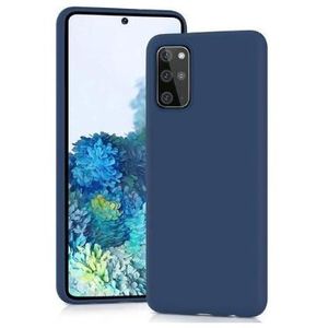 Soft Silicone Back Cover for Samsung Galaxy S20+ - Blue, anti-fingerprint, anti-scratch, durable silicone case