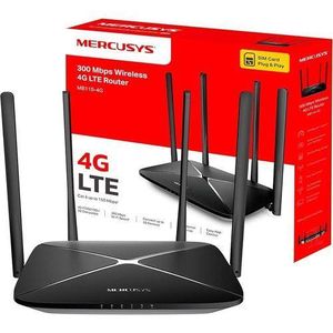 Mercusys  300 Mbps Wireless N 4G LTE Router - TL-MB115-4G