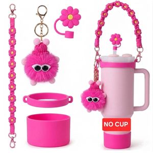 Mug Hot pink Stanley Cup Accessories ( CUP NOT INCLUDED)