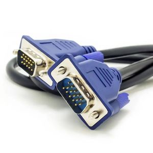 1080p 3+5 VGA High-Definition Cable, VGA Cable for Connecting a Computer to a Projector or Monitor, 3-meter Cable