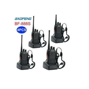 Baofeng BF-888S 4 Pieces Handheld Walkie Talkie Radio Call