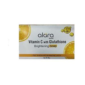 Alara Vitamin C With Glutathione Brightening Soap 150g