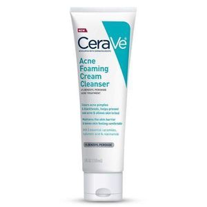 Acne Foaming Cream Cleanser Pimples, Breakout, Anti-acne Regimen