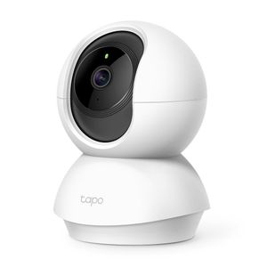 TP Link Tapo C210 Indoor Pan/Tilt Wi-Fi Security Camera – 3MP Ultra HD, 360° View, Night Vision, Motion Alerts, Two-Way Audio, MicroSD Storage, Alexa & Google Compatible