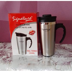 Signature Coffee Tea Travel Mug Stainless Steel Vacuum Flasks