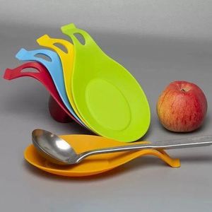 Silicone Spoon Rest Cooking Spoon Holder