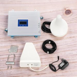 Phone Signal Booster Tri Band GSM Mobile Cell Phone Networks Signal Booster 