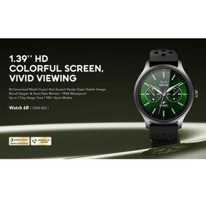 Oraimo  WATCH 6R//1.39 SCREEN DISPLAY//HD COLORFUL SCREEN//SUPER QUALITY