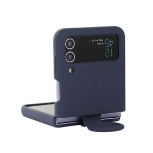 CAMSHIELD Soft Silicone Anti-Slip Case For Samsung Galaxy Z Flip 3 With Stylish Matte Finish & Scratch Protection