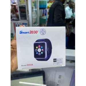 Smart 2030 Black Smartwatch – Fitness Tracker, Bluetooth, and Hands-Free Callin