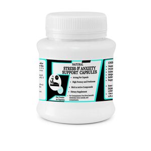 MK NATURALS Stress & Anxiety Support - Supports natural stress and anxiety balance - 50 Capsles