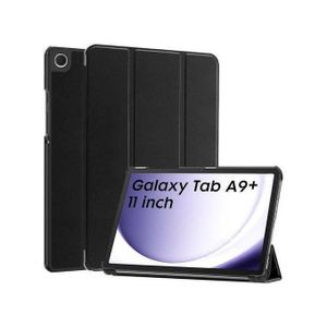 Samsung Smart Magnetic Stand Flip Tablet Cover Case for Galaxy Tab A9 Plus – Slim Protective Case with Auto Sleep/Wake, Foldable Stand, Shockproof, Lightweight Design
