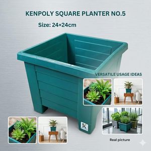 KENPOLY SQUARE PLANTER NO.5