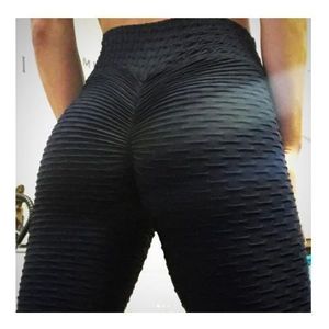 Faux Leather Leggings Women Black Stretchy Push Up High Waist Pants  Waterproof Knitted Fitness Skinny Spandex Jeggings