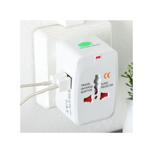 Universal Power Adapter Converter Travel Socket Charger Plug With USB