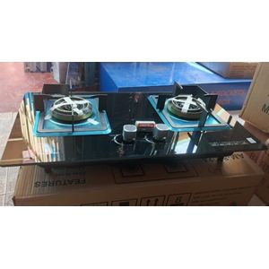 Amaze 2 burner glass inbuilt hob cooker