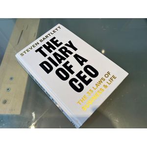 The Diary of a CEO: The 33 Laws of Business and Life Book by Steven Bartlett (free bookmark)